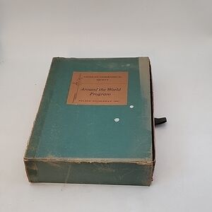 Vintage 50s/60s American Geographical Society Around The World Program